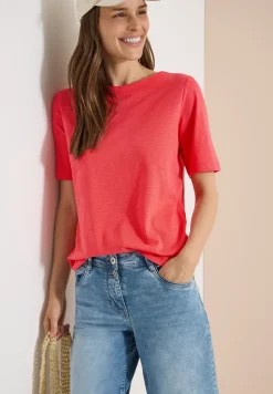 Kurzarm T-Shirt aus reiner Baumwolle