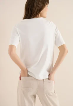 Kurzarm T-Shirt aus reiner Baumwolle