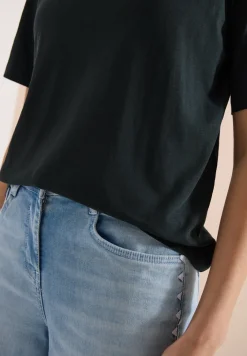 Kurzarm T-Shirt aus reiner Baumwolle