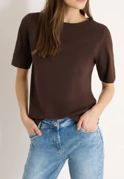 Kurzarm T-Shirt aus reiner Baumwolle