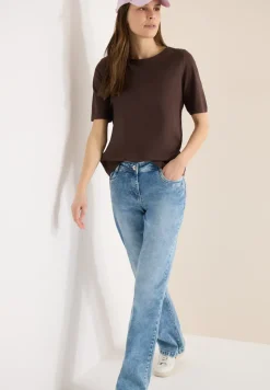 Kurzarm T-Shirt aus reiner Baumwolle
