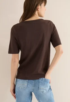 Kurzarm T-Shirt aus reiner Baumwolle