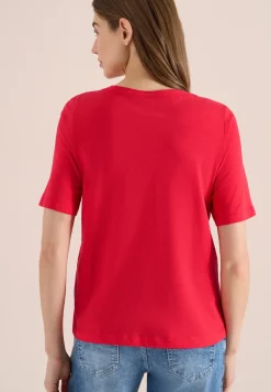 Kurzarm T-Shirt aus reiner Baumwolle