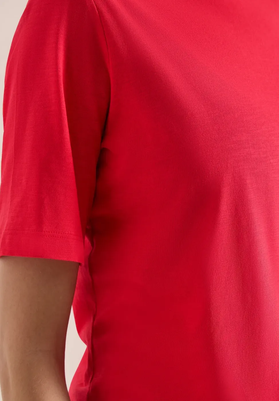 Kurzarm T-Shirt aus reiner Baumwolle