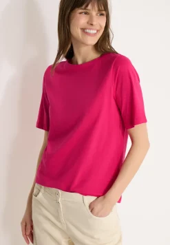 Kurzarm T-Shirt aus reiner Baumwolle
