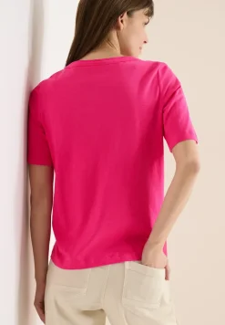 Kurzarm T-Shirt aus reiner Baumwolle