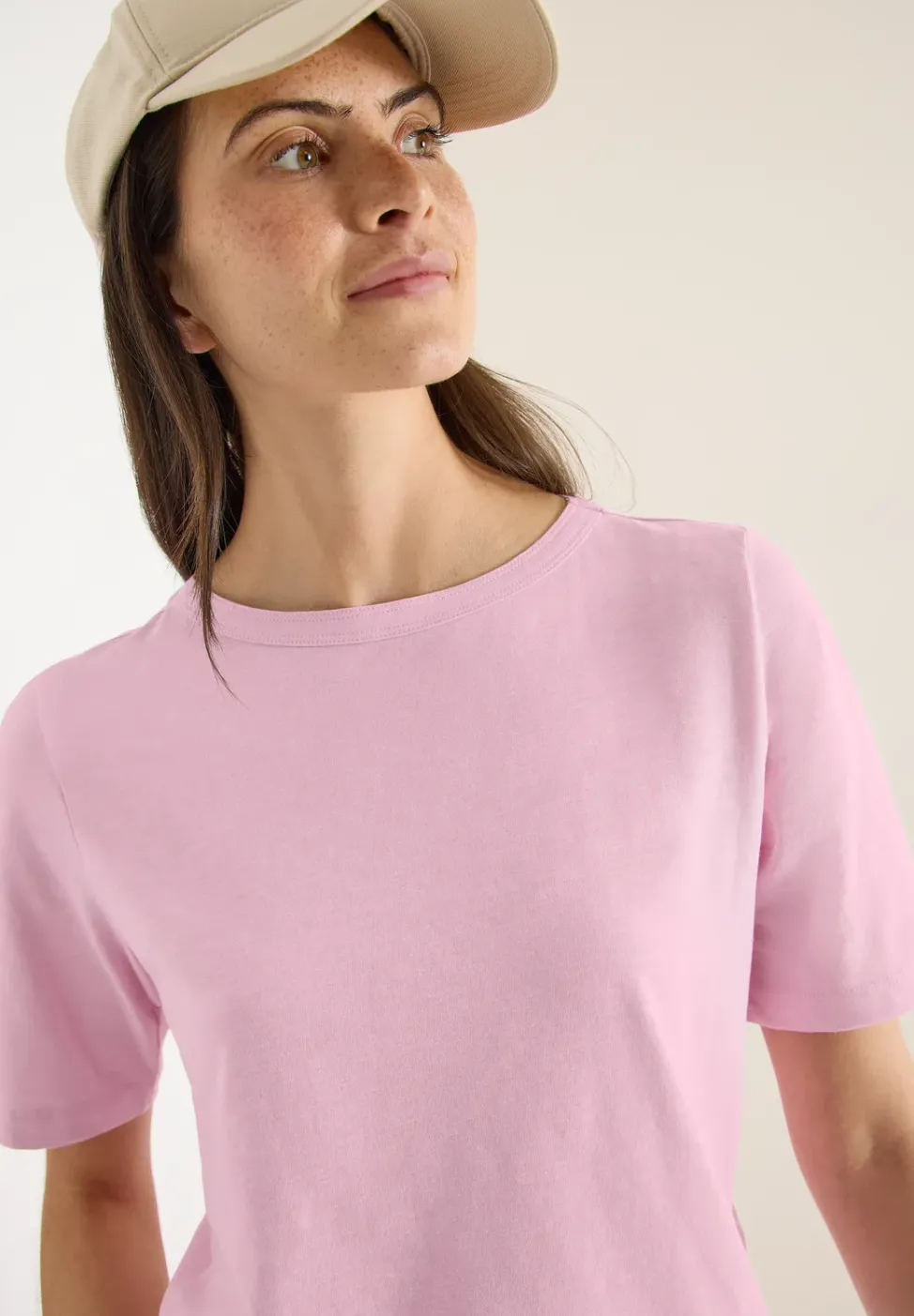 Kurzarm T-Shirt aus reiner Baumwolle