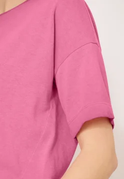 Kurzarm T-Shirt in Garment Dye Optik