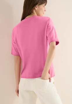 Kurzarm T-Shirt in Garment Dye Optik