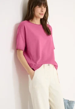 Kurzarm T-Shirt in Garment Dye Optik