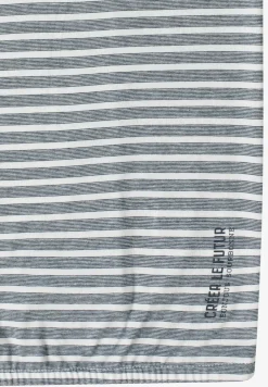 Kurzarm T-Shirt mit elastischem Saum