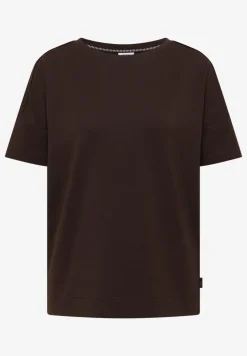 Kurzarm T-Shirt mit Schulterdetail