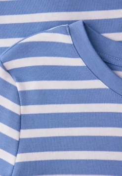 Kurzarm T-Shirt mit Streifenmuster