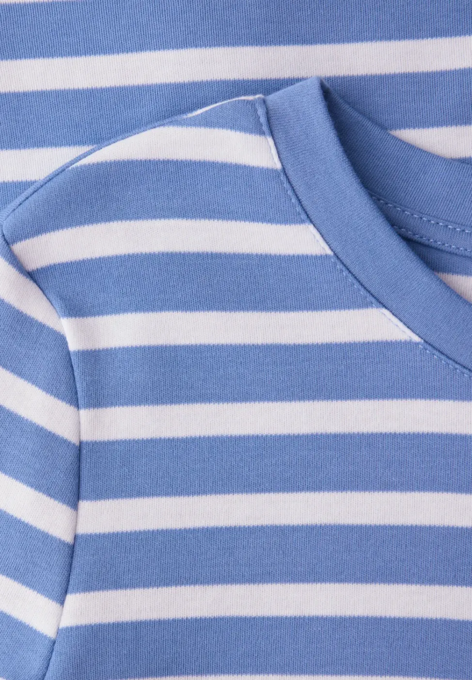 Kurzarm T-Shirt mit Streifenmuster