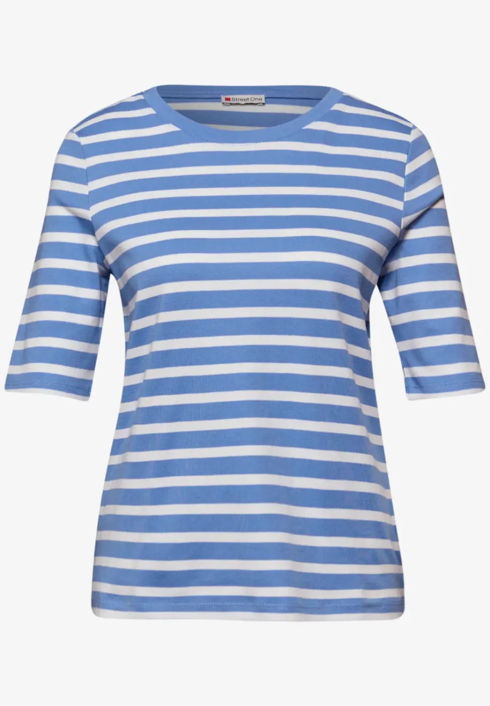 Kurzarm T-Shirt mit Streifenmuster