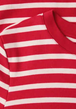 Kurzarm T-Shirt mit Streifenmuster
