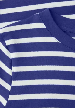 Kurzarm T-Shirt mit Streifenmuster