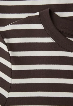 Kurzarm T-Shirt mit Streifenmuster