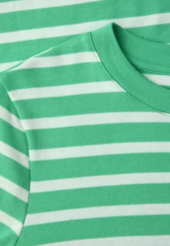 Kurzarm T-Shirt mit Streifenmuster