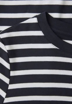 Kurzarm T-Shirt mit Streifenmuster