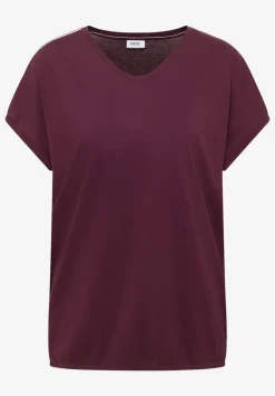 Kurzarm T-Shirt mit Tape-Detail
