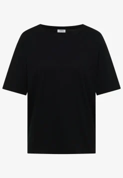 Kurzarm T-Shirt mit U-Boot-Ausschnitt