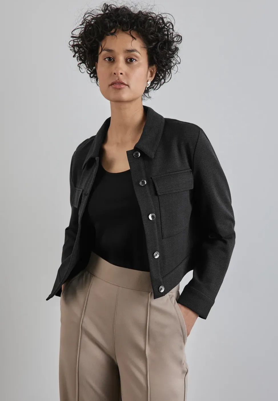 Kurze Cargo Jacke