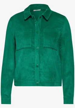 Kurze Cordjacke