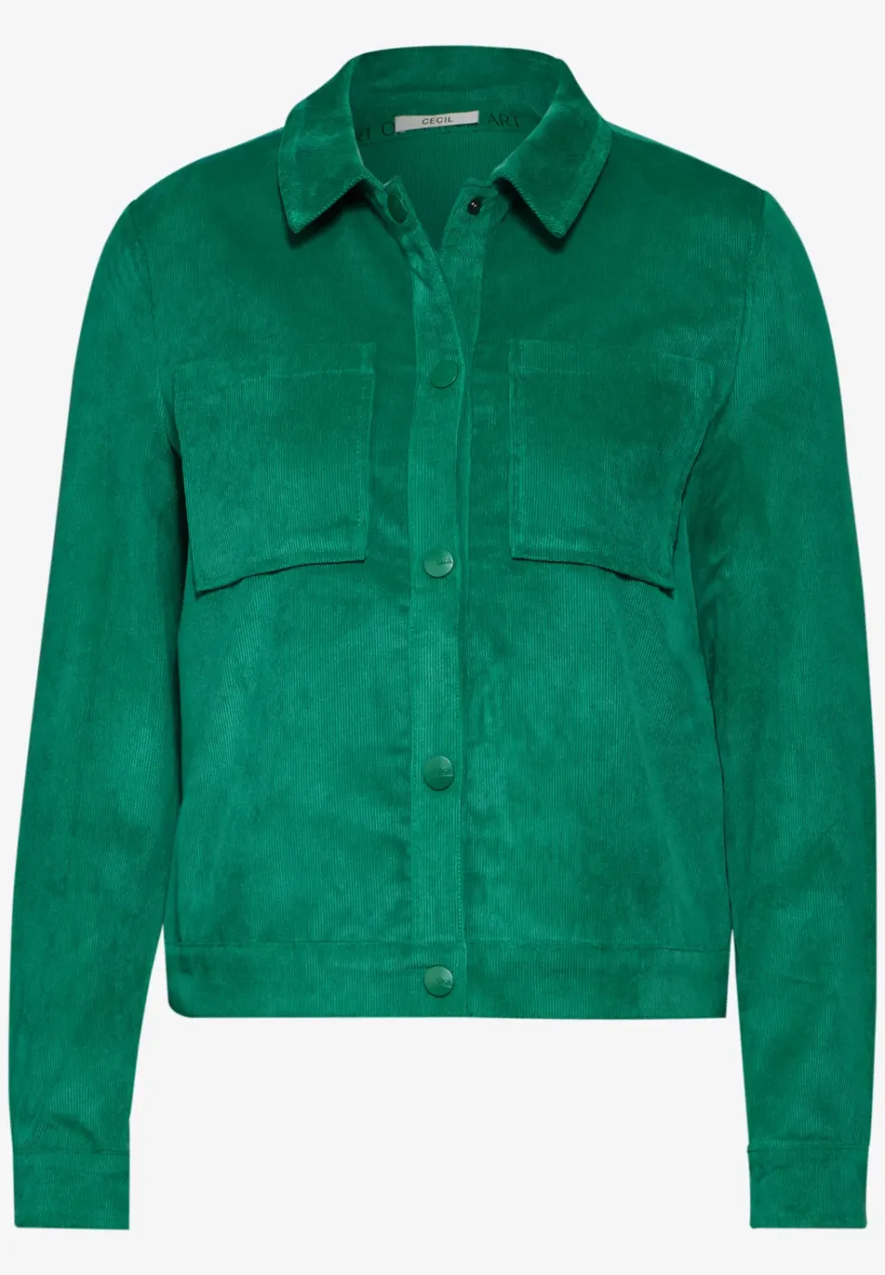 Kurze Cordjacke