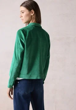 Kurze Cordjacke