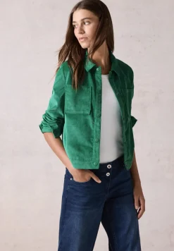 Kurze Cordjacke
