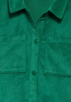 Kurze Cordjacke