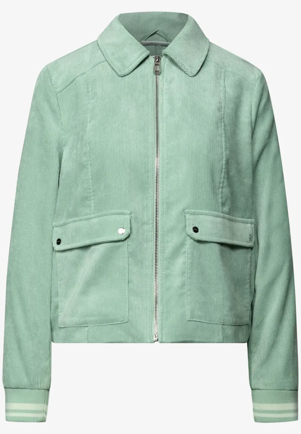 Kurze Cordjacke