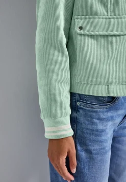Kurze Cordjacke