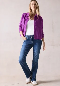 Kurze Cordjacke
