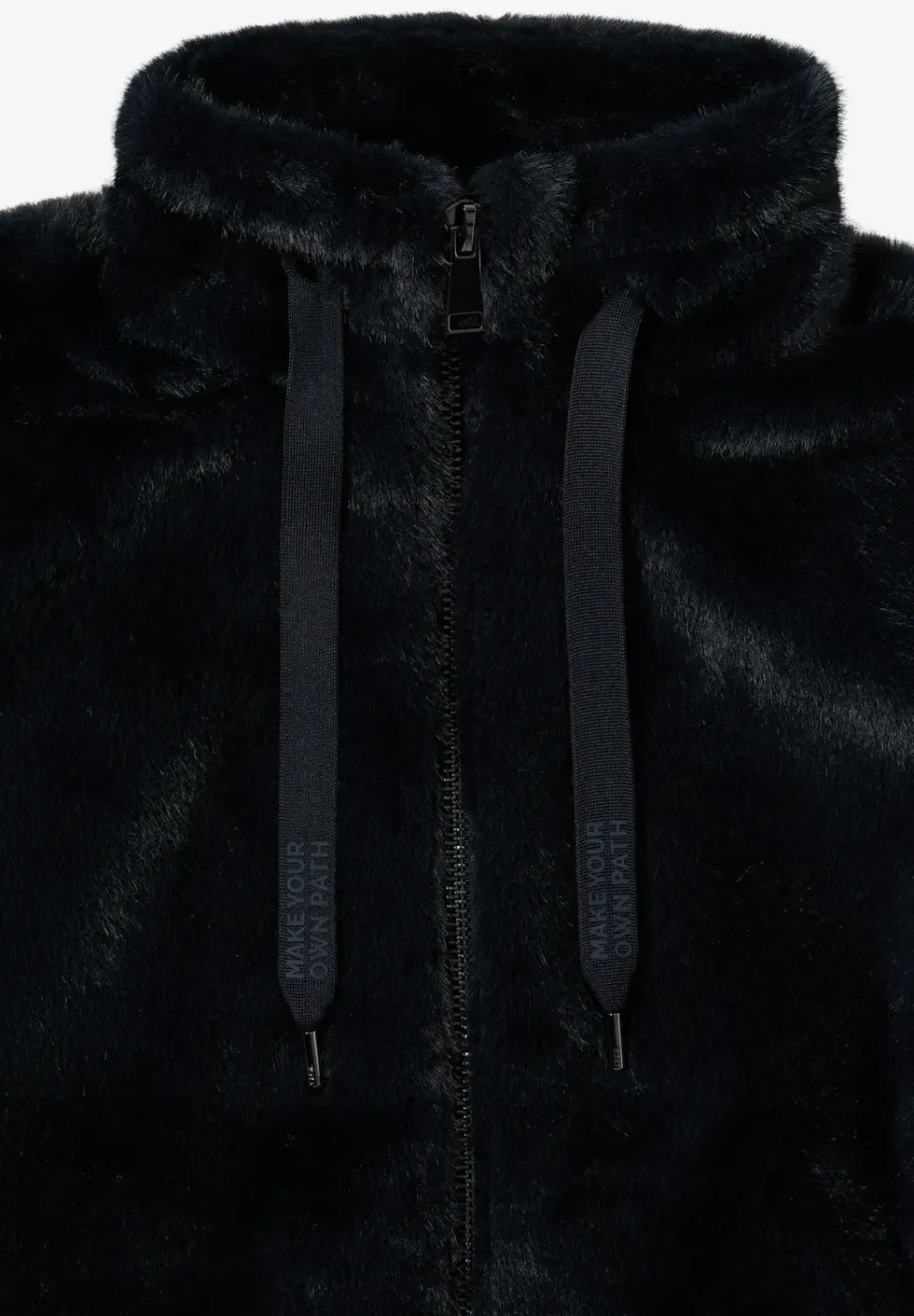 Kurze Fellimitat Jacke