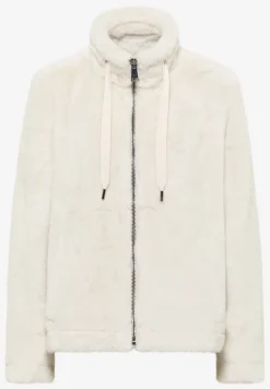 Kurze Fellimitat Jacke