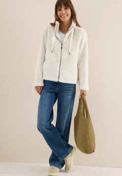Kurze Fellimitat Jacke