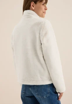 Kurze Fellimitat Jacke