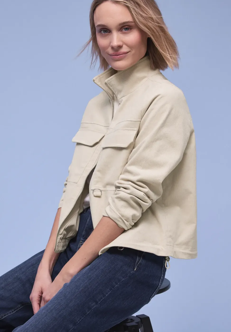 Kurze Jacke