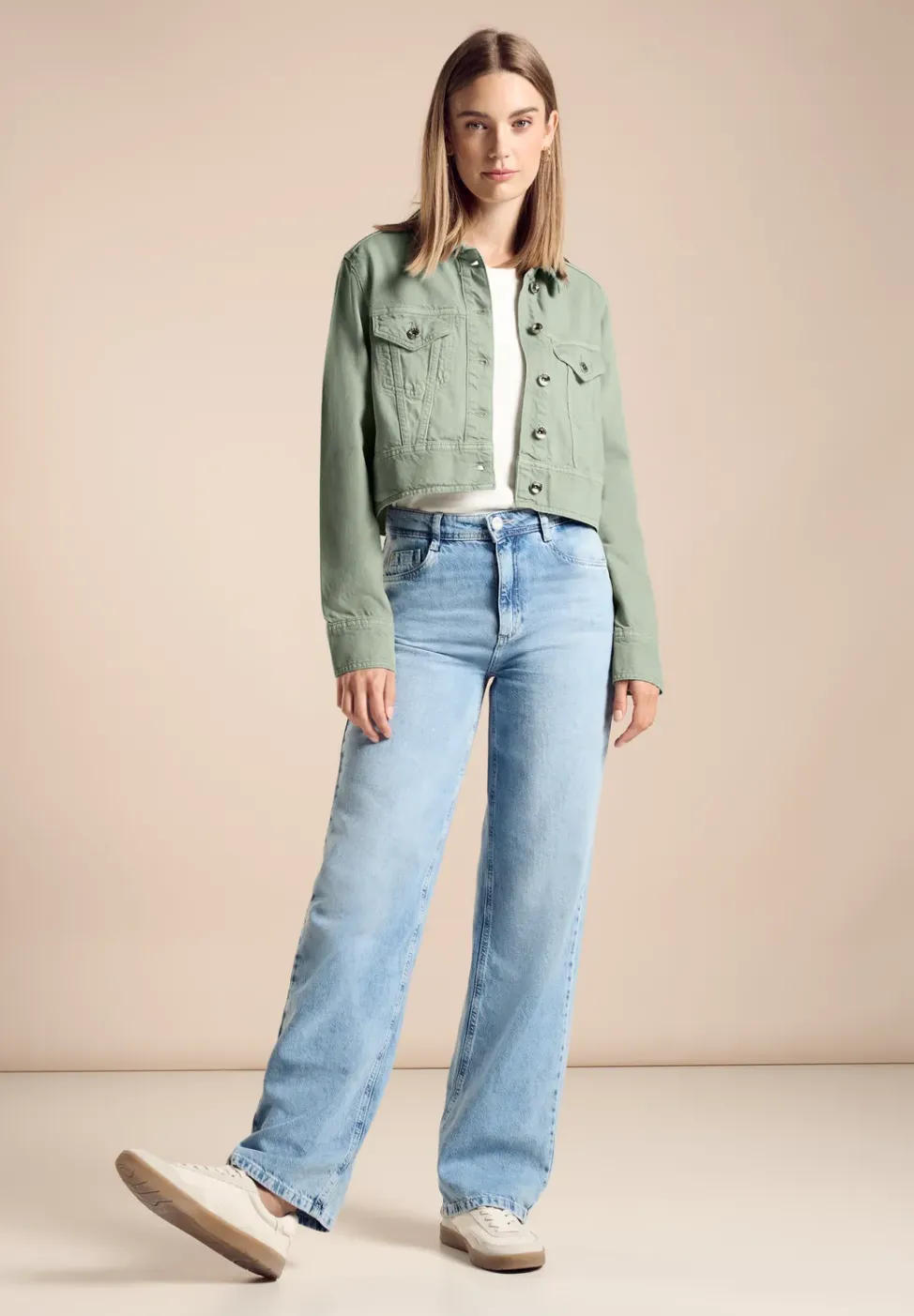 Kurze Jeansjacke