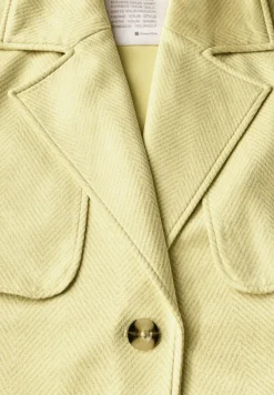 Kurze Kunstlederjacke
