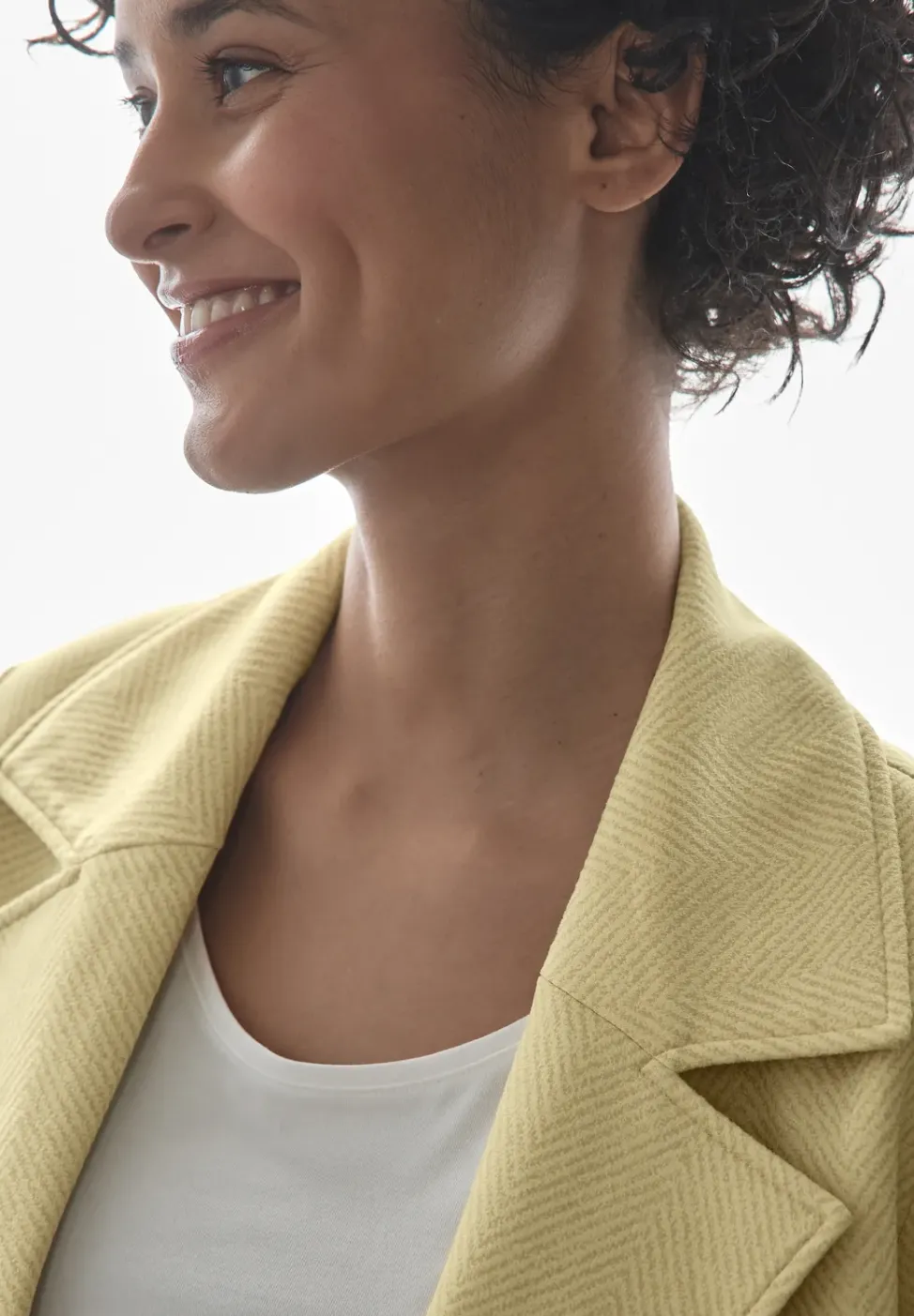 Kurze Kunstlederjacke