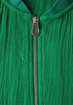 Kurze Musselin Jacke