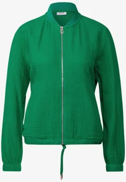 Kurze Musselin Jacke