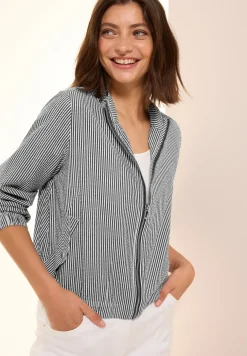Kurze Seersucker Jacke