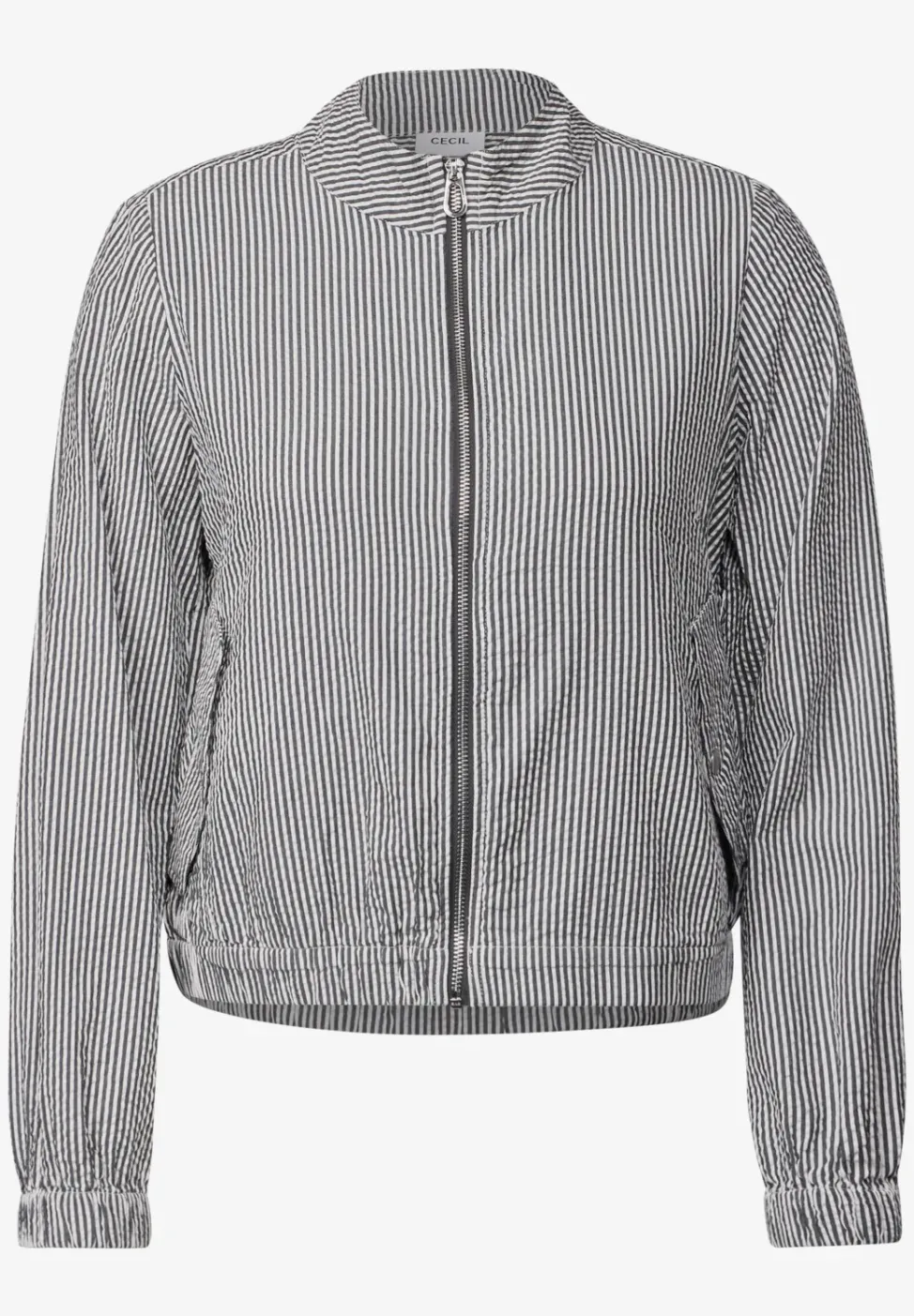 Kurze Seersucker Jacke