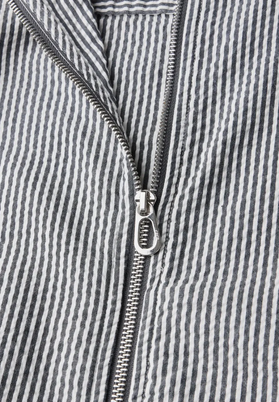 Kurze Seersucker Jacke