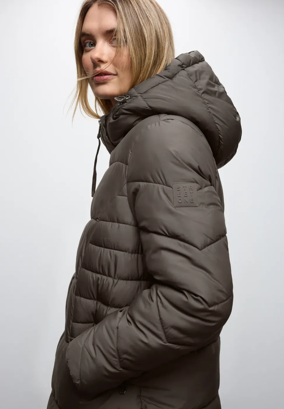 Kurze Steppjacke