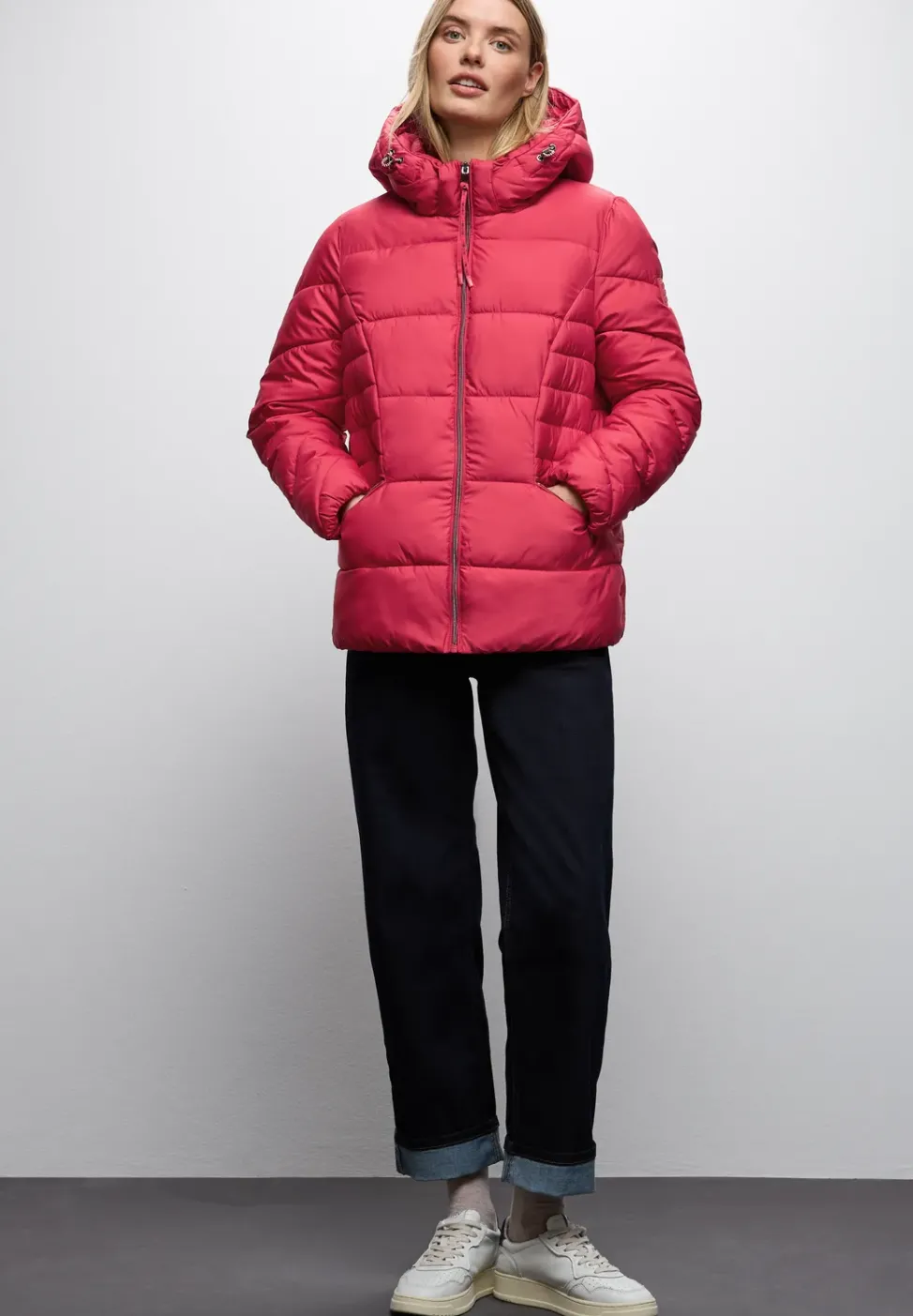 Kurze Steppjacke